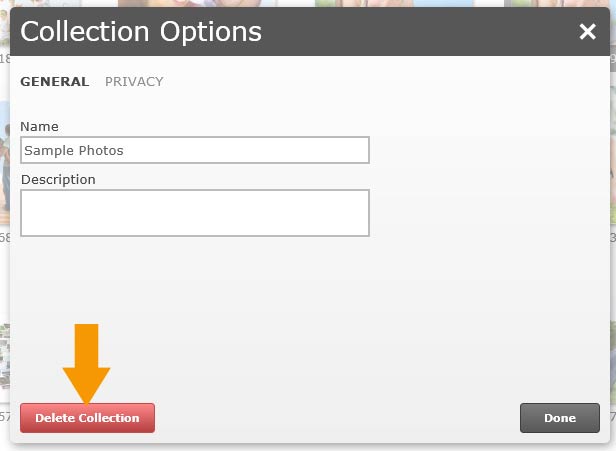 Delete Collection