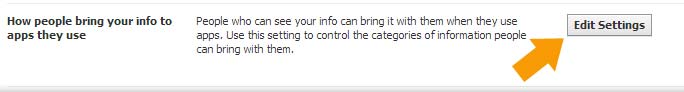 Facebook App Settings