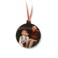 Round Photo Ornament