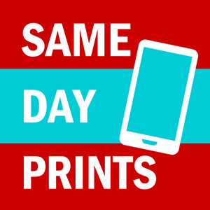 Same Day Prints: Order from photos on your phone, pick them up today
