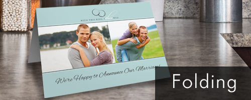 Choose from dozens of templates to create the ultimate classic folding card with your own photos.