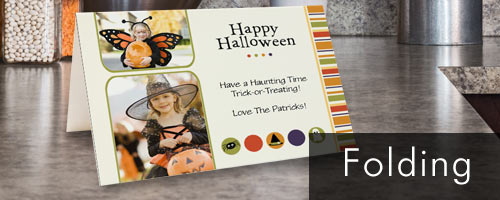 Choose from dozens of templates to create the ultimate classic folding card with your own photos.