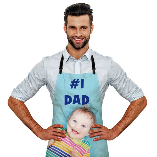 Create a custom apron for dad, master of the grill and BBQs