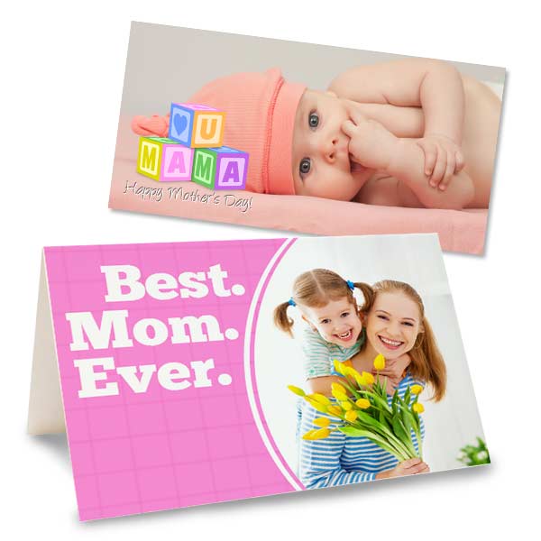 Custom photo Mothers Day Cards