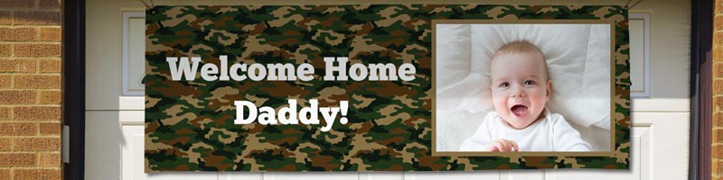 With your own photos and a little creativity you can build the perfect banner for any occasion.