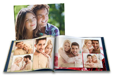 Design your own personalized album with a series of your best photos and text.