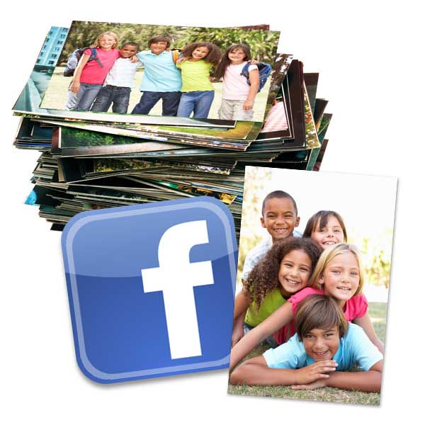 Printing photos from pictures in your facebook account