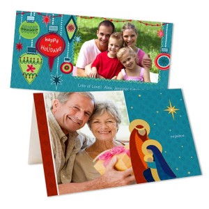 Create your own cheap holiday photo cards and spread your holiday cheer with a customized greeting.