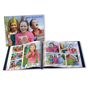 Create a customized photo birthday album for a loved one on their special day.