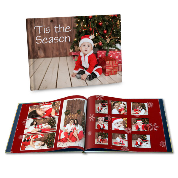 Christmas Photo Book, Custom Christmas Photo Book, Cheap Photobook