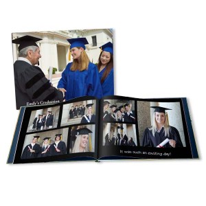 Create the perfect gift for your grad with our fully customized graduation photo book.