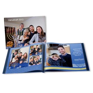 Safely and stylish display your Chanukkah memories with our Hanukkah holiday photo book.