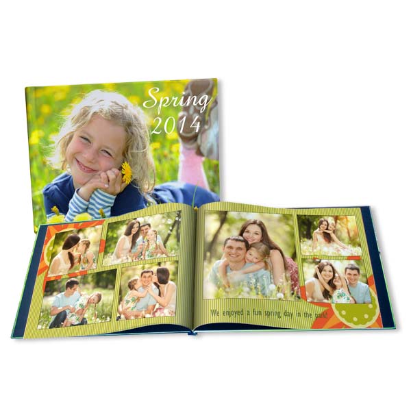 Our Spring photo books are perfect for showing off your favorite, colorful springtime memories.