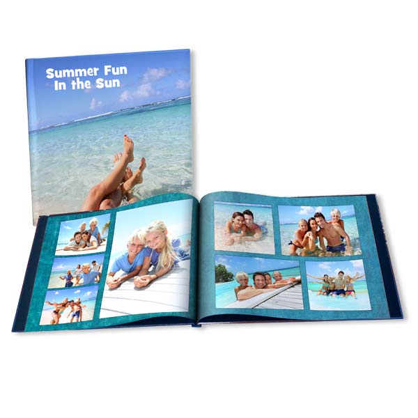 Showcase your favorite summer fun photos with our custom summer photo books.