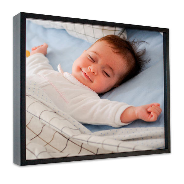 Custom a framed canvas with your own photo and dress up any wall, no matter the decor.
