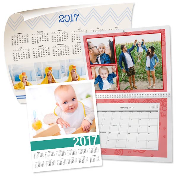High Quality Calendar Printing | Custom Photo Calendars | MailPix