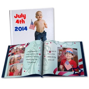 Choose from several patriotic themes and create the ultimate Independence Day photo album.