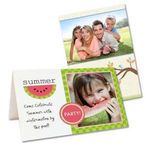 Send your loved ones a greeting this Summer with your favorite Summertime themed family photos.