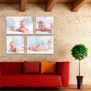 Turn any wall in your home into a focal point with our Contemporary canvas cluster wall art.