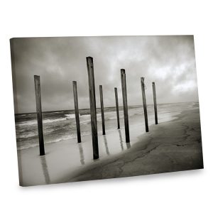 Add a dramatic touch to your home's interior with our stunning dockside canvas print.