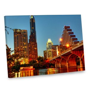 Our cityscape canvas decor will add an elegant flair to any room in your home.