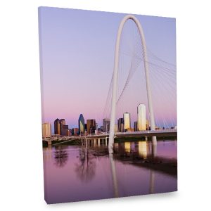 Hang up our Dallas canvas in your living room to add an urban sophisticated look to your decor.