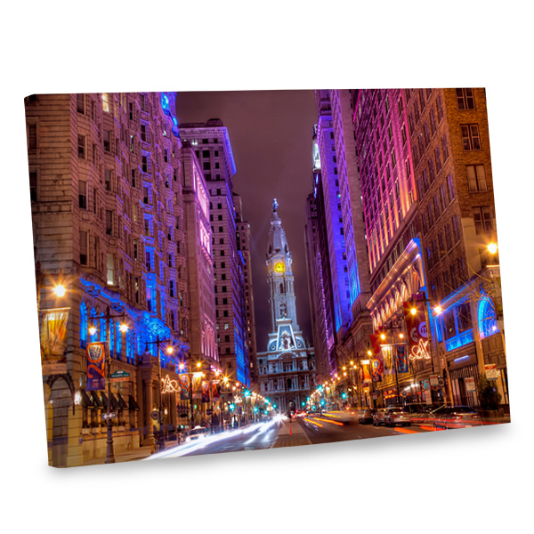 With its striking colors, our Philadelphia photo canvas is sure brighten your home’s interior.