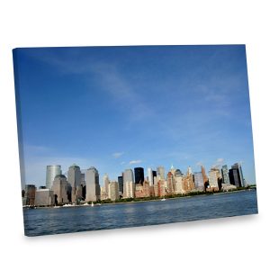 Add an urban feel to your living room with our stunning Battery Park NYC canvas print.