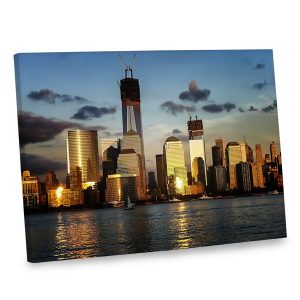 Our World Trade Center print canvas will add beauty to your home, no matter your decor.