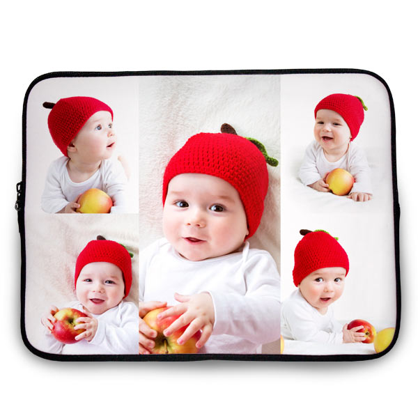 Create your own photo collage tablet or laptop sleeve using one of our many design options