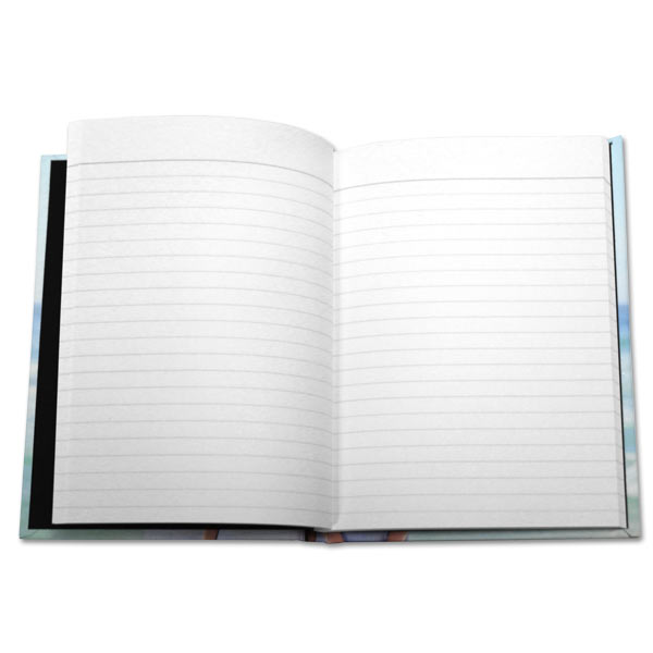 Each personalized journal included lined paper for your writings