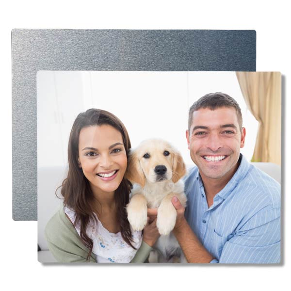 Custom Personalized Printed 11 X 14 Aluminum Photo Panel with easel with your 