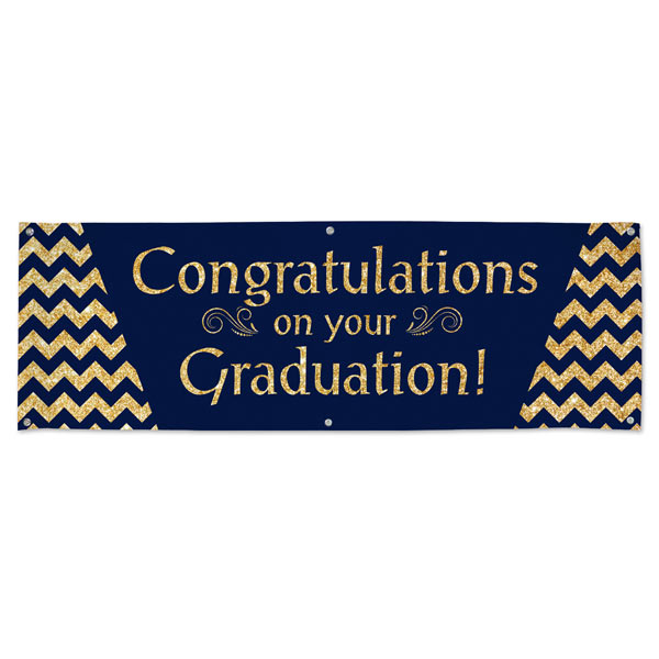 Order a banner for your students graduation party on MailPix