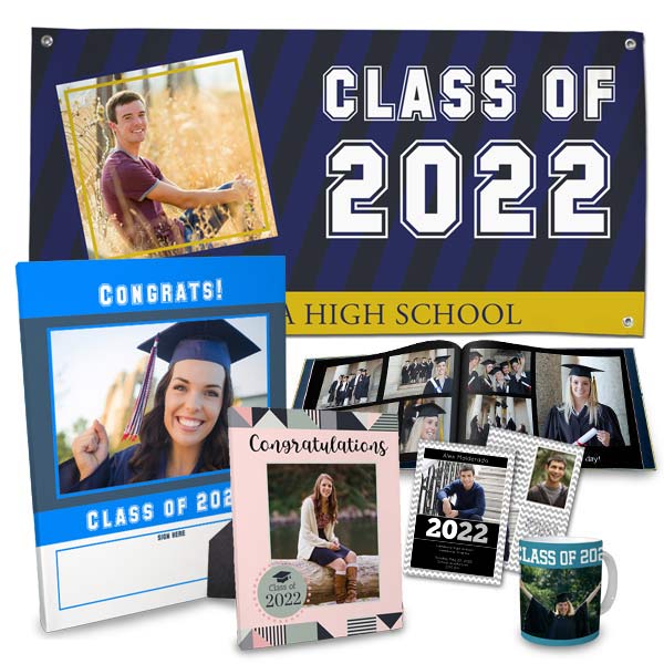 Have a grad in your life? We have a range of custom photo products for the perfect gift! Class of 2022!