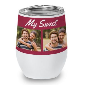 Personalized wine cup perfect for home use and novelty gifts