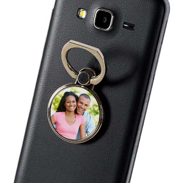 Photo personalized ring stand and holder for your phone